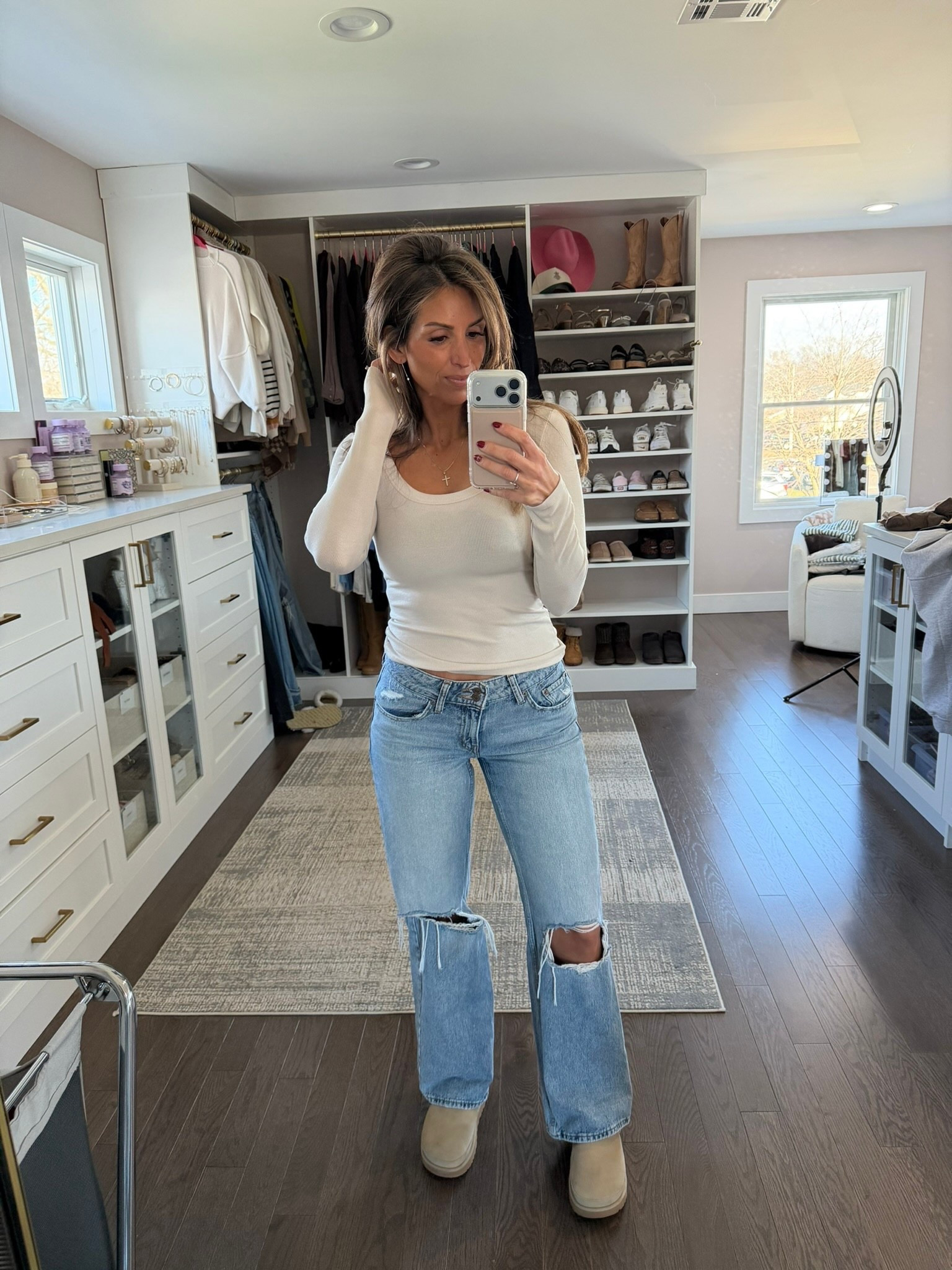 These ribbed long sleeves are my favorite 

#LTKSaleAlert #LTKFindsUnder50 #LTKootd