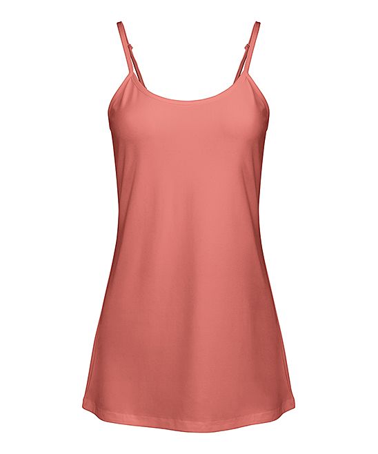 Lily Women's Camisoles LGT - Light Coral Camisole - Women & Plus | Zulily