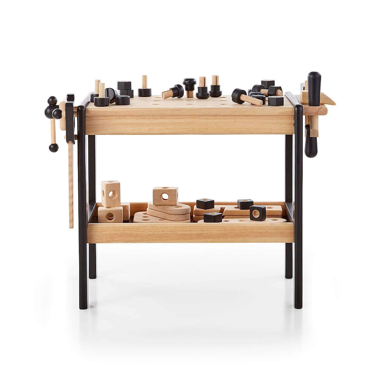 Wooden Toy Workbench + Reviews | Crate & Kids | Crate & Barrel