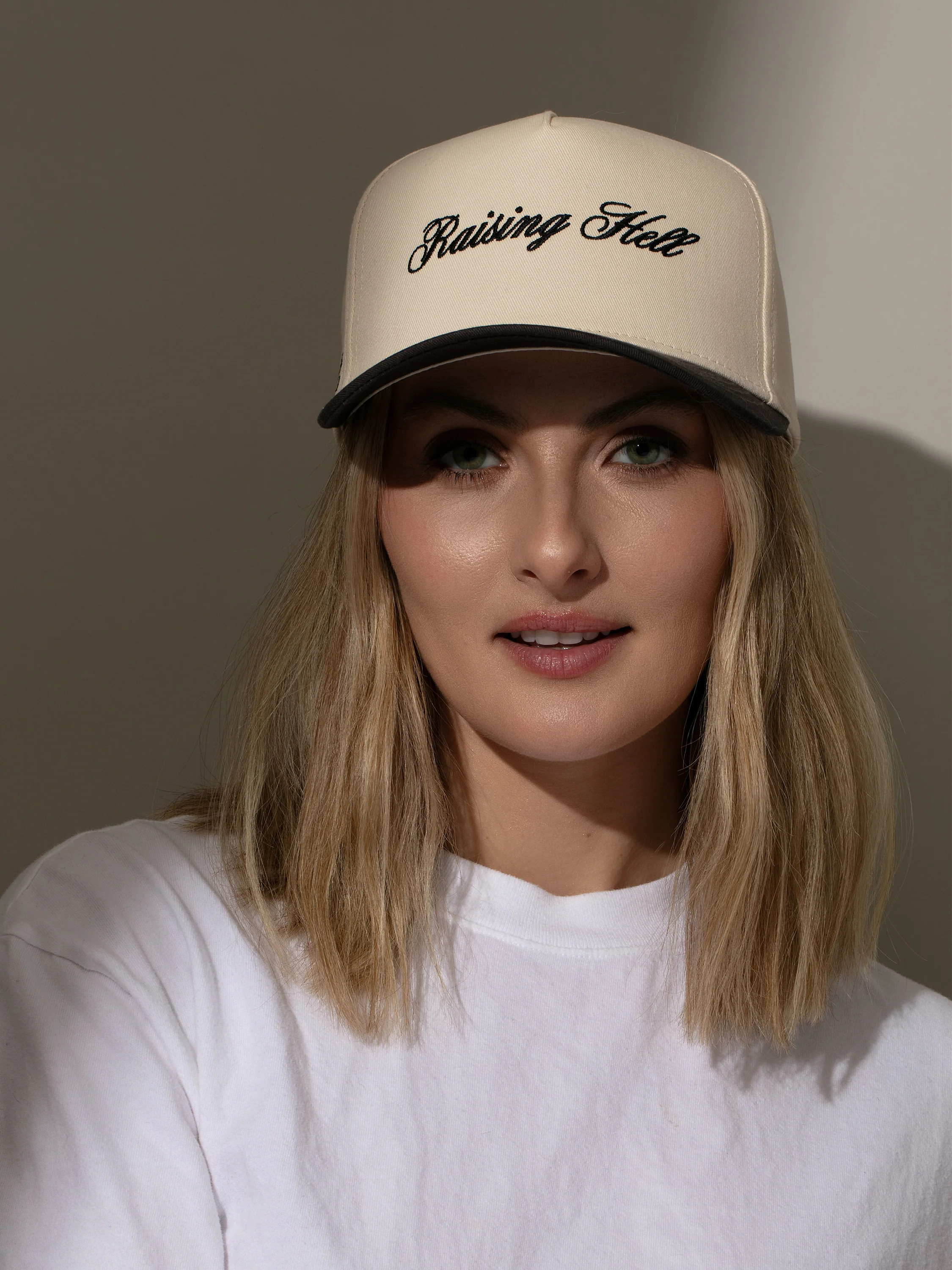 Raising Hell Two-Tone Snapback Trucker Hat | Uncommon Lifestyle | Uncommon James