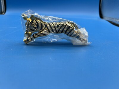 Vintage 4" Zebra Shoulder Brooch Joanna Buchanan Enamel & Rhinestones Pin | eBay US