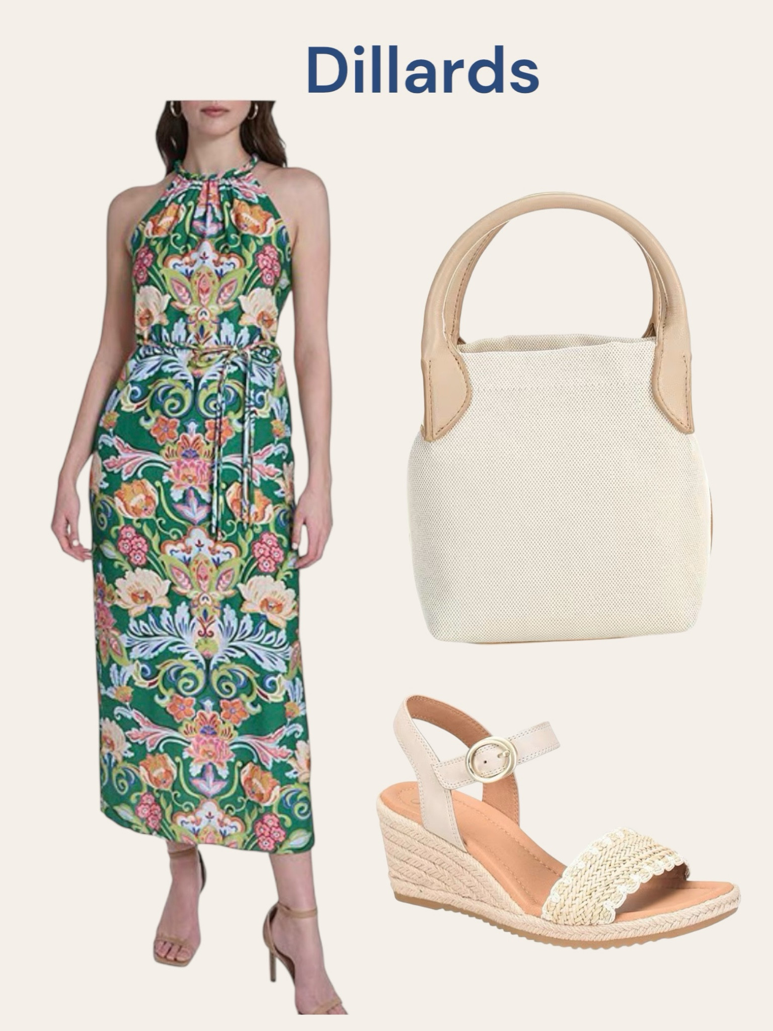 Cute summer outfit 
#dillards
#dress
