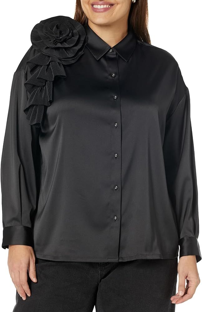 The Drop Women's Black Corsage Shirt by @Itsjuliettefoxx | Amazon (US)