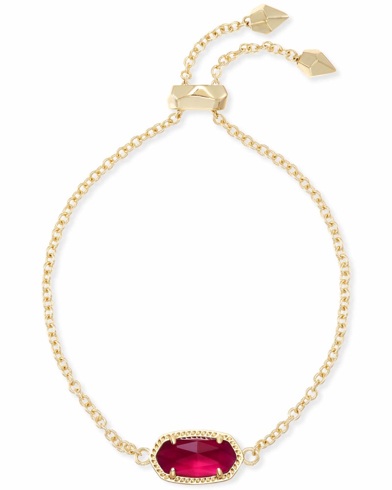 Elaina Adjustable Chain Bracelet in Berry Illusion | Kendra Scott