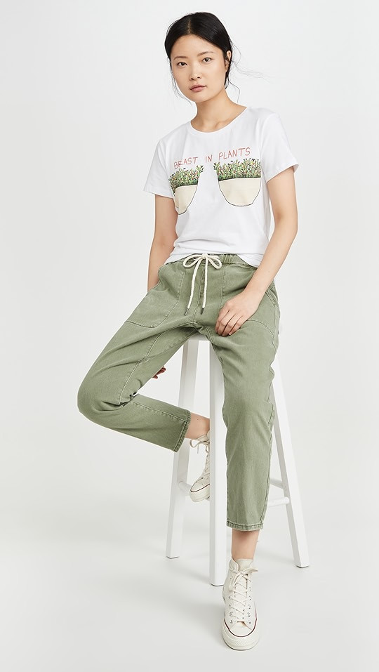 Shabbies Drawstring Boyfriend Jeans | Shopbop