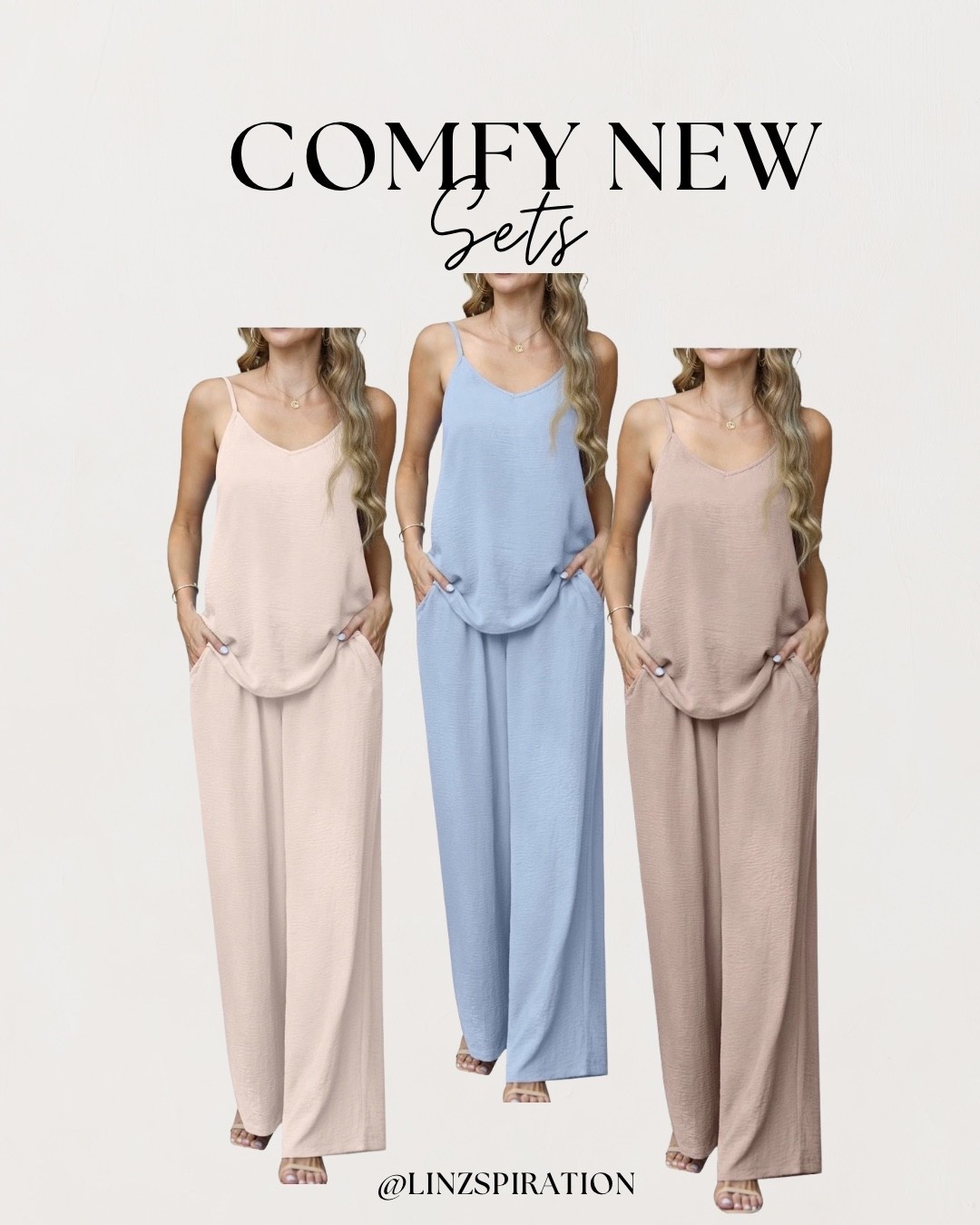 Light and airy perfect comfy spring sets 

#LTKvlog #LTKootd #LTKSpringSale