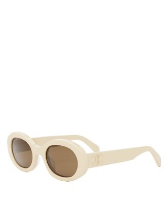 Triomphe Oval Sunglasses, 52mm | Bloomingdale's (US)