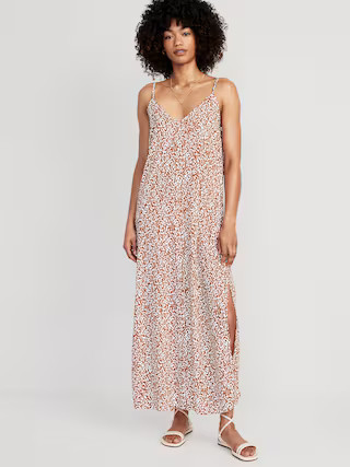 Tie-Back Maxi Slip Dress for Women | Old Navy (US)