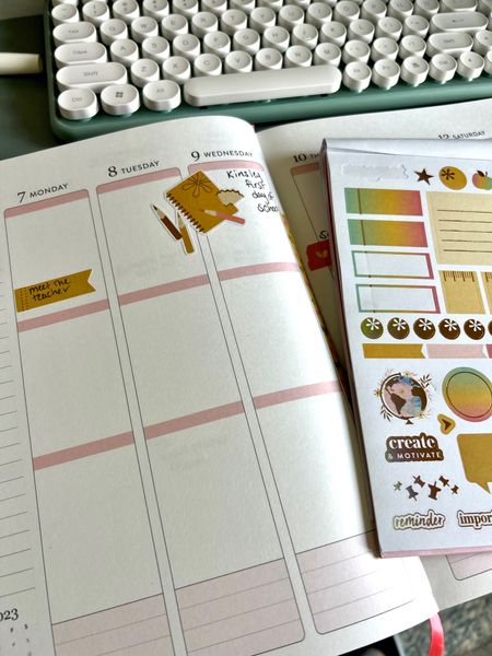 Getting organized for back to school with the Erin Condren Life Planner and stickers. 20% off through 8/2!

#LTKunder100 #LTKBacktoSchool #LTKunder50