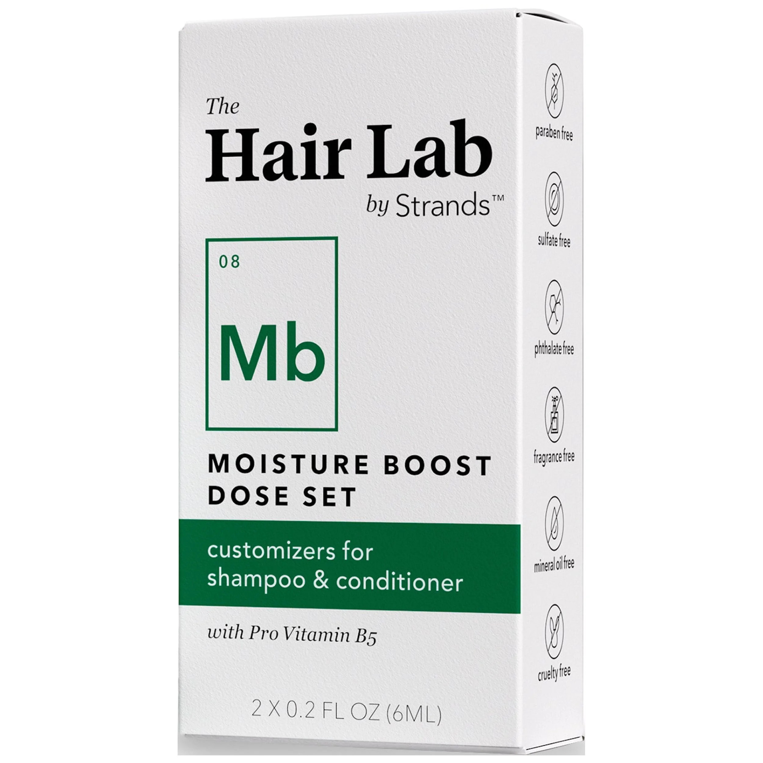 The Hair Lab Moisture Boost Shampoo & Conditioner Dose Set with Pro Vitamin B5 to Nourish Hair, 2... | Walmart (US)