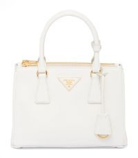 Small Leather Galleria Saffiano Top-Handle Bag | Harrods