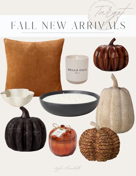 New fall arrivals at target! #fall #homedecor #falldecor #fallhomedecor #target 

#LTKunder50 #LTKhome #LTKSeasonal
