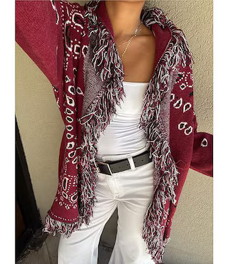 Alexandra Twill High Rise Wide Leg Raw Hem Cropped Chino Pants | Dillard's