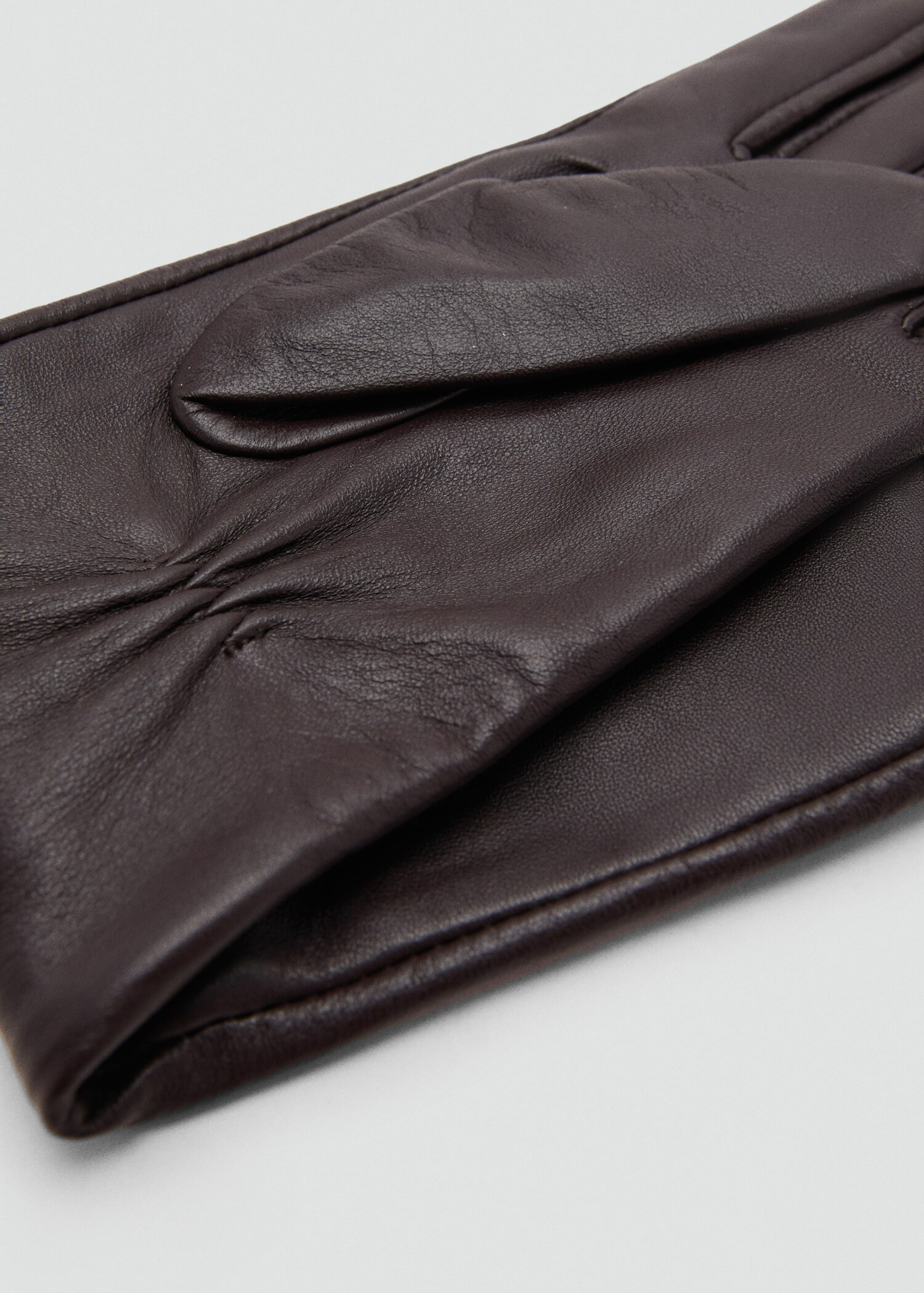 Lange Lederhandschuhe | Mango EU
