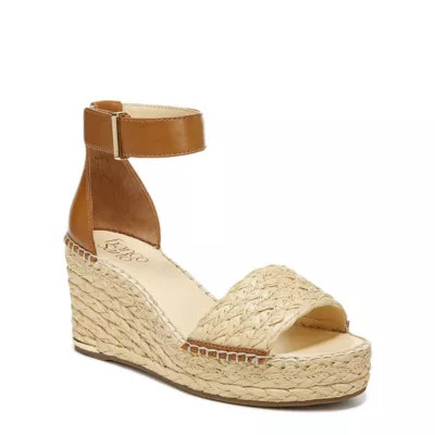 Franco Sarto Clemens Raffia Espadrille Wedge Sandal, Tan, 9.5M | Belk