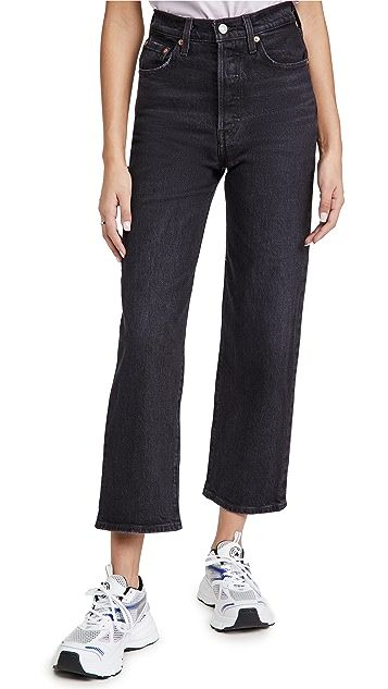 Ribcage Straight Ankle Jeans | Shopbop