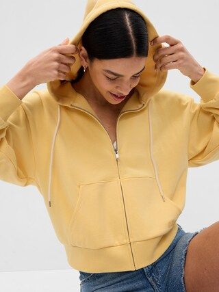 Vintage Soft Gap Logo Full-Zip Hoodie | Gap (US)