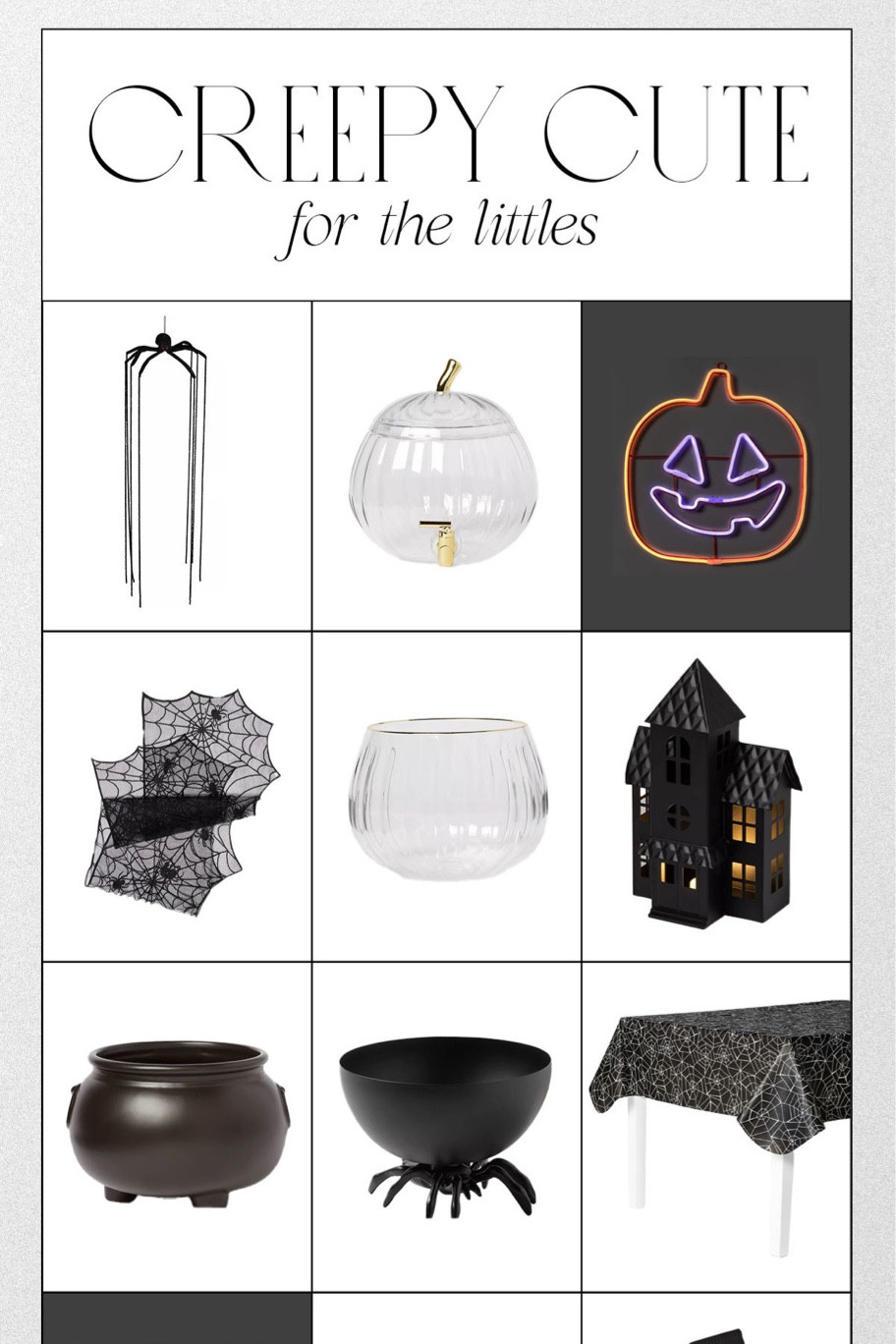 Creepy cute for the littlest all from Target and perfect for a Halloween party!

#LTKSeasonal #LTKfindsunder50 #LTKHalloween