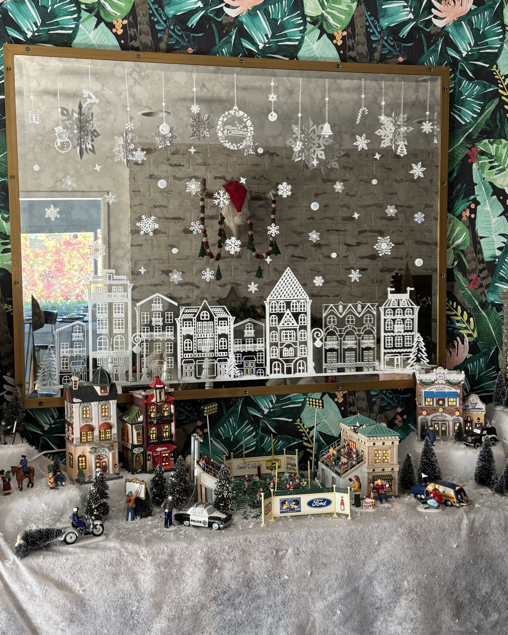 The cutest window clings for the Holidays 🎄 We have another pack we plan on putting on our front windows this week. So affordable and you can reuse them each year ! ❄️☃️

#LTKHome #LTKFindsUnder50 #LTKHoliday