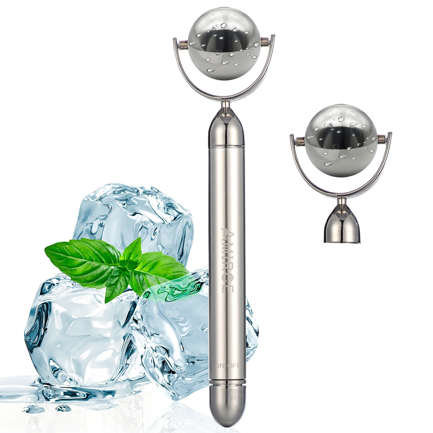 Electric Ice Roller for Face and Eye, Amirce Facial Ice Roller Beauty | Yeamon Beauty