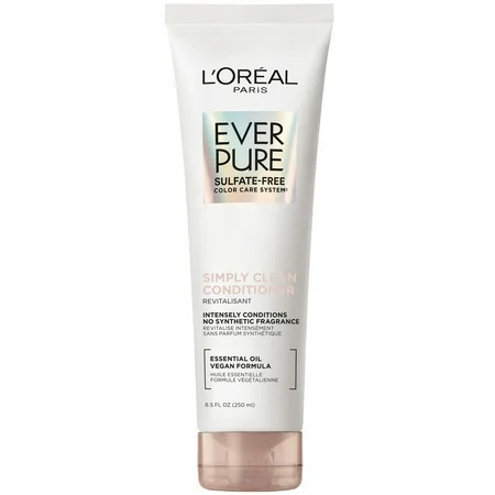 L Oreal Paris EverPure Simply Clean Squeeze Conditioner Color Protection 8.5 OZ | Walmart (US)