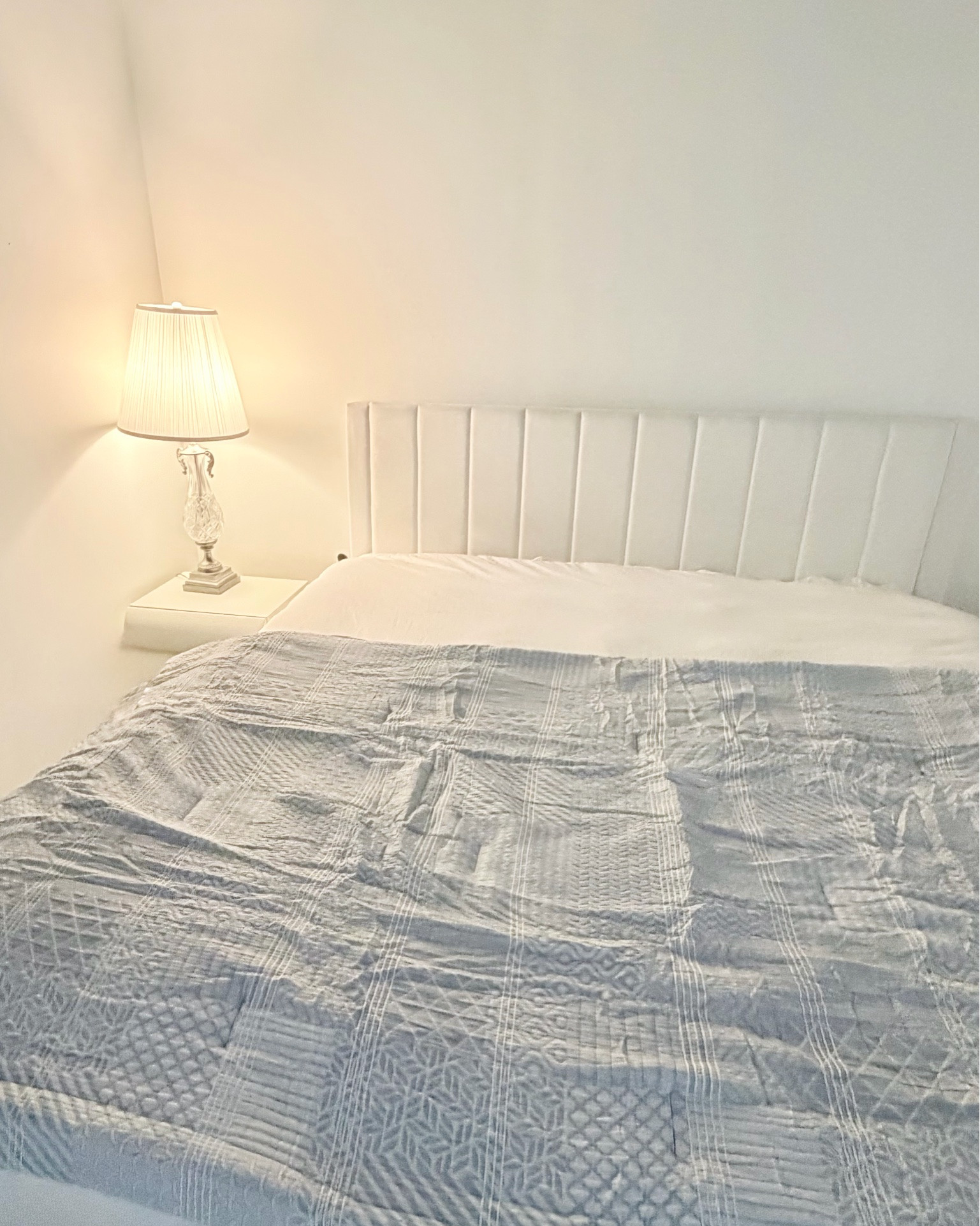 Quiet luxury for the bedroom, found for under $60. This jacquard comforter set has the most beautiful soft blue gray tone in person, so much richer than the photos suggest. The textured woven pattern adds that elevated, collected feel, and it's reversible with a solid blue side for a whole second look. OEKO-TEX certified too, which I always appreciate. I'm layering mine as an insert with a duvet cover, though it's lovely enough to stand alone. Generously sized, perfect for a serene coastal chic bedroom or an effortlessly polished guest room. Proof that an elevated look doesn't require an elevated price.

#LTKSaleAlert #LTKHome #LTKU