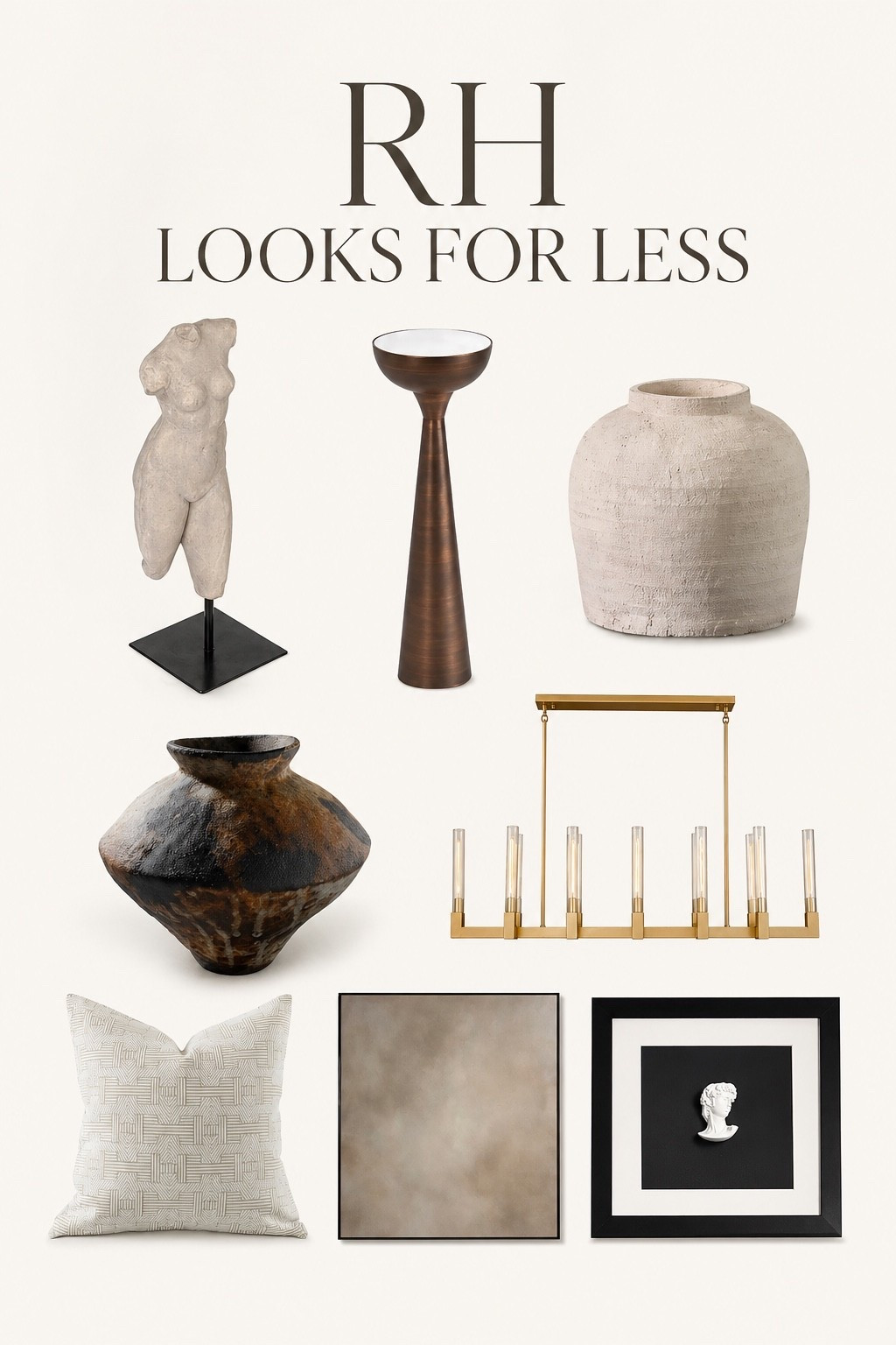 RH LOOKS FOR LESS

Designer inspired neutrals without the designer price. These Restoration Hardware inspired finds bring in texture, warmth, and that elevated look for less.

#LTKSaleAlert #LTKHome