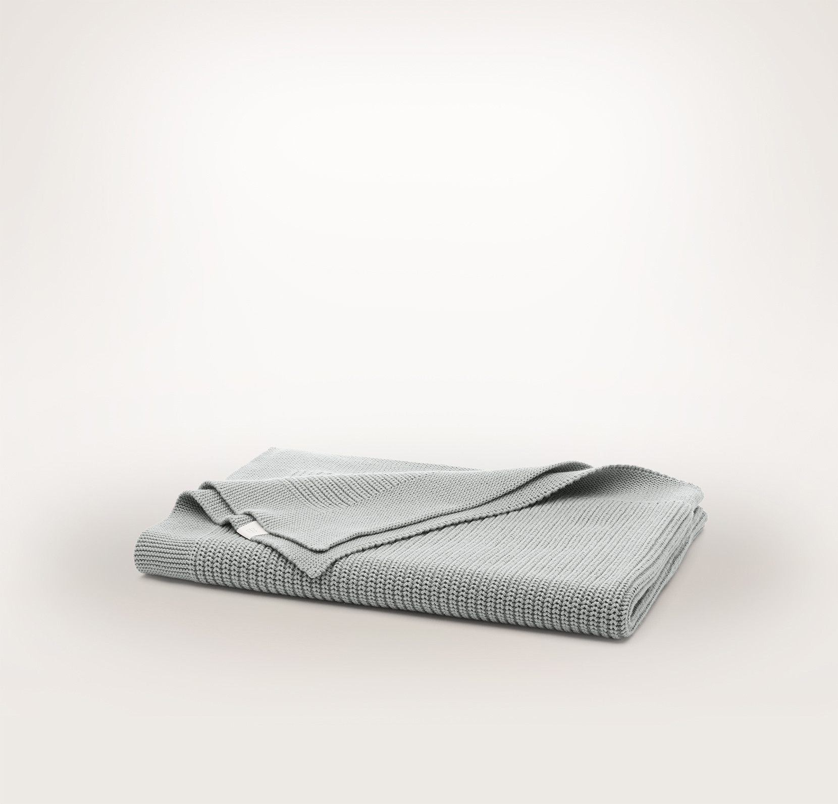 Ribbed Knit Baby Blanket | Boll & Branch