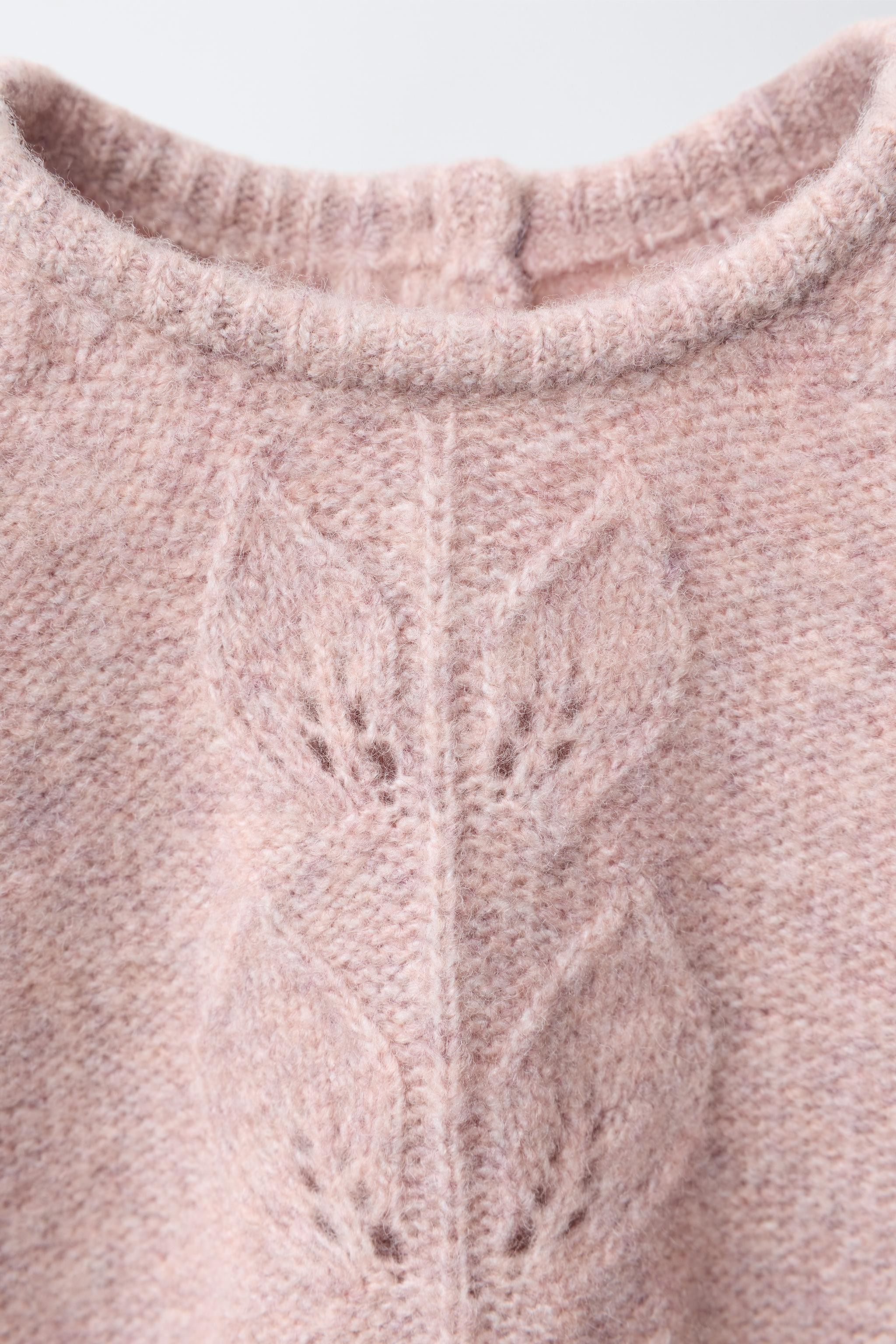 LEAF KNIT SWEATER | Zara US