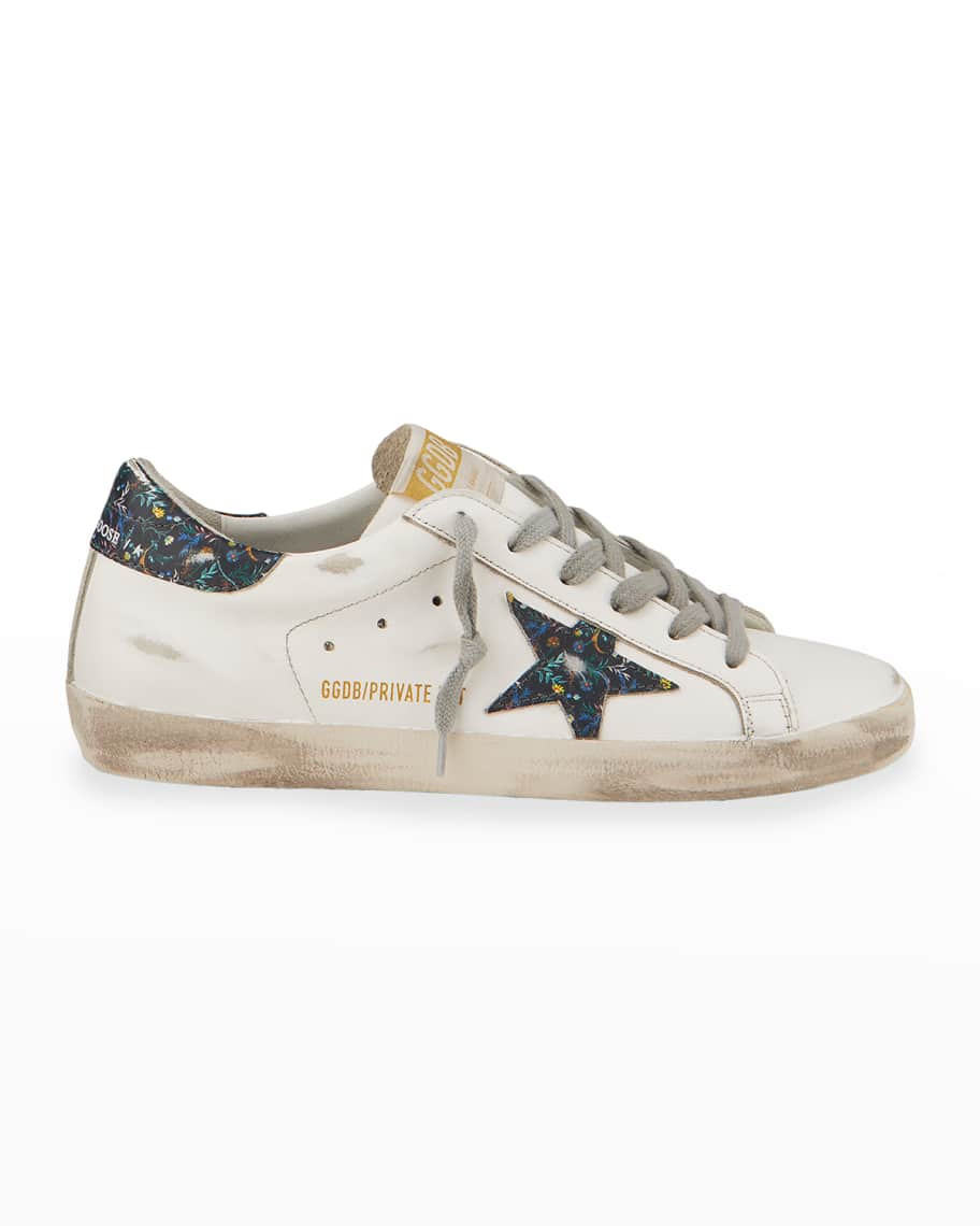 Golden Goose Superstar Printed Leather Sneakers | Neiman Marcus