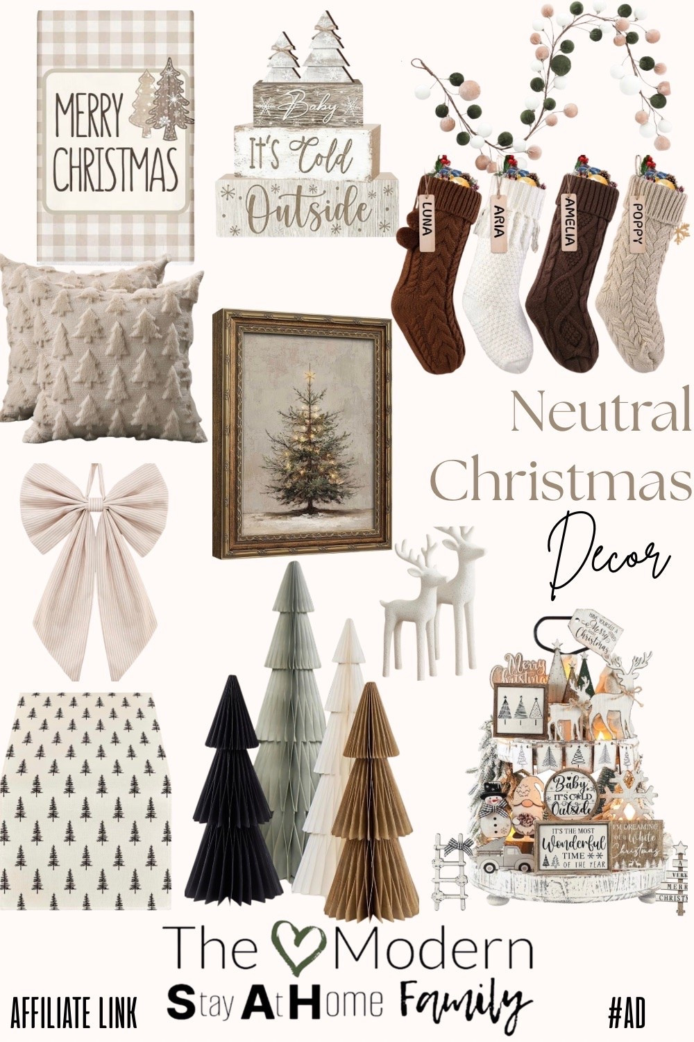 Neutral Christmas decor will always be one of my favorite ways to decorate for the holidays 🤍🎄 If you love a calm, cozy, timeless Christmas home, this neutral Christmas decor roundup is for you!

Think warm whites, cream Christmas decorations, natural wood, soft textures, subtle greenery, neutral Christmas ornaments, cozy Christmas pillows, woven accents, simple Christmas trees, and understated holiday decor that feels festive without overwhelming your home.

I’m sharing some of my favorite neutral Christmas finds to help you create a cozy Christmas home with a classic, elegant look. These pieces would be beautiful for a neutral Christmas living room, Christmas mantel, entryway, bedroom, coffee bar, dining room, or Christmas tree.

Save this post for neutral Christmas decorating ideas and shop all of the pieces here! 🤍

neutral Christmas decor, neutral Christmas decorations, neutral Christmas home decor, neutral Christmas tree, neutral Christmas ornaments, neutral holiday decor, minimalist Christmas decor, cozy Christmas decor, cozy Christmas home, Christmas decorating ideas, elegant Christmas decor, simple Christmas decor, classic Christmas decor, farmhouse Christmas decor, modern Christmas decor, cream Christmas decor, white Christmas decor, natural Christmas decor, Christmas living room decor, Christmas mantel decor, Christmas tree ideas, Christmas decorating inspiration, holiday home decor, Christmas home inspiration

#LTKSeasonal #LTKHome #LTKSaleAlert