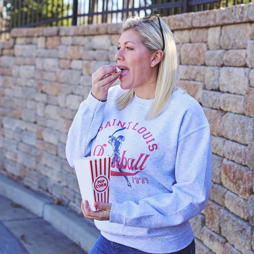 Vintage Saint Louis Baseball Crewneck - Etsy | Etsy (US)