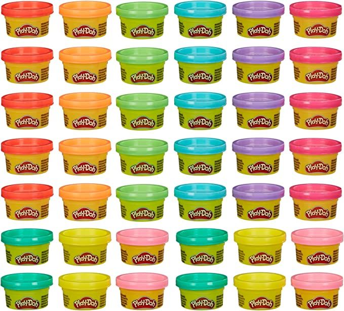 Play Doh Bulk Handout 42 Pack of 1-Ounce Modeling Compound, Party Favors, Kids Easter Basket Stuf... | Amazon (US)