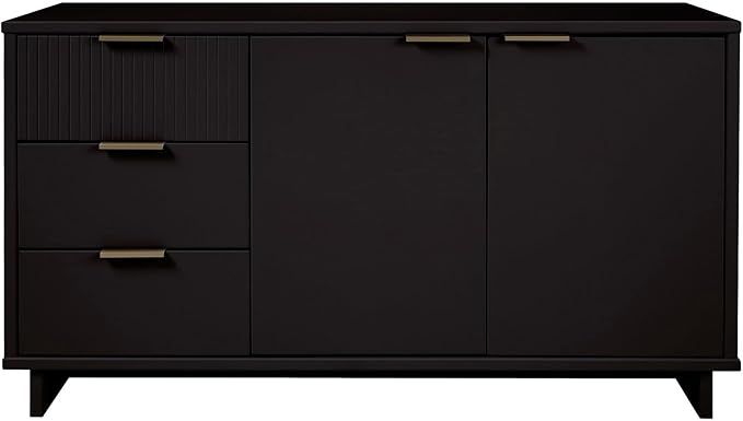Manhattan Comfort Granville 55-Inch Modern Sideboard Buffet Cabinet with Storage for Dining and L... | Amazon (US)