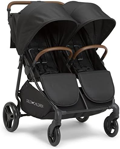 Delta Children Cruzer Double Stroller – Lightweight Side by Side Double Stroller with Reclining... | Amazon (US)