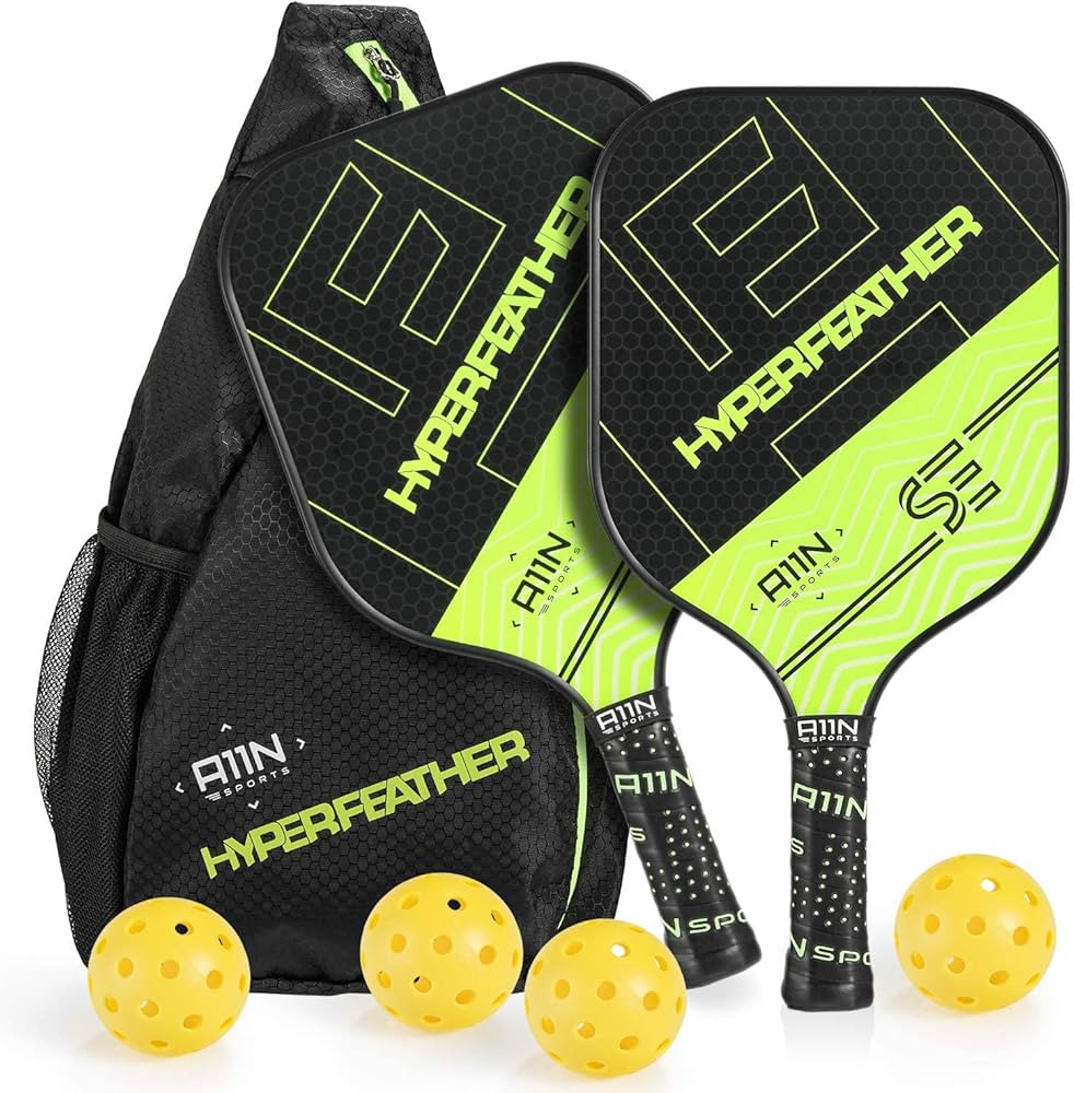 A11N HyperFeather SE Pickleball Paddles Set of 2 - USAPA Approved | 8OZ, Graphite Face & Polymer ... | Amazon (CA)