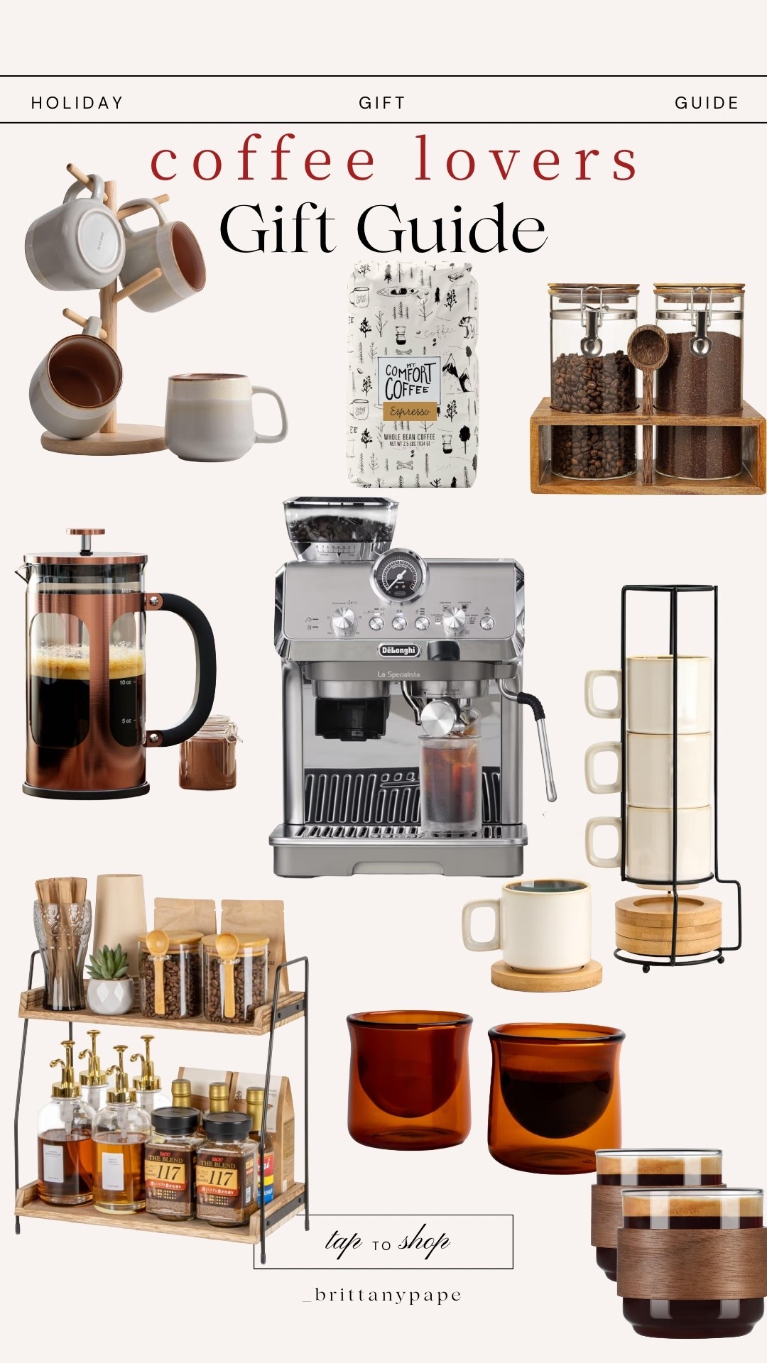 Coffee lovers gift guide

Espresso machine, espresso bean, espresso cups, coffee bar, coffee bar accessories, French press, FLUR glasses, gift guide for her, gift guide for him, Christmas gifts, hosting gifts, hosting

#LTKHome #LTKHoliday #LTKGiftGuide