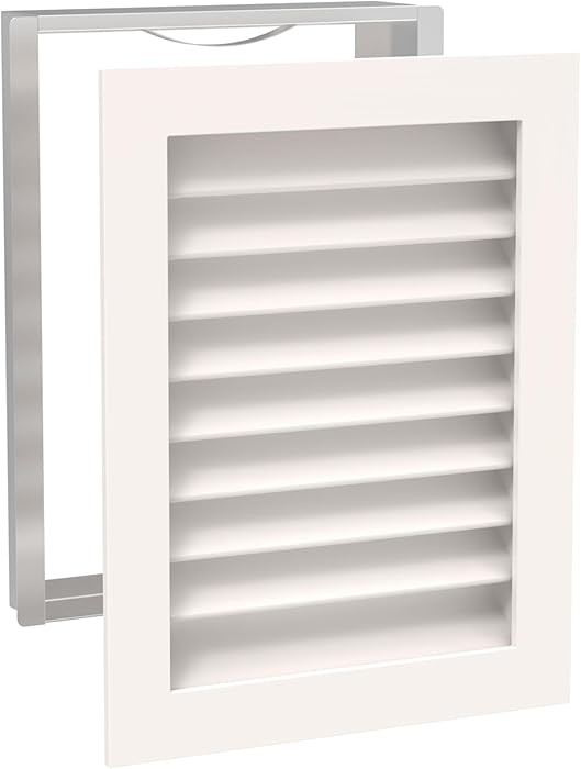 Worth Home Products - 14 Wide x 20 High x 3 Deep Luxury AC Return Grille for Walls - Solid Wood L... | Amazon (US)