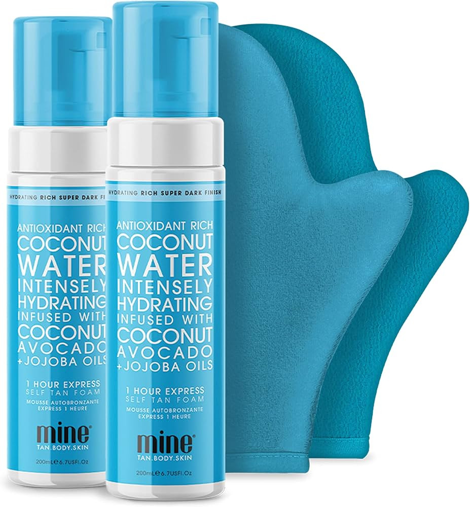 MineTan | Self Tan Bundles | Everything for a Full Body Glow in a Kit, Get Sun-Kissed, Streak-Fre... | Amazon (US)