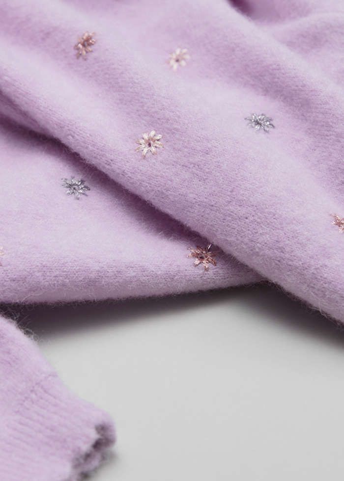 Floral-Embellished Knit Top | & Other Stories US