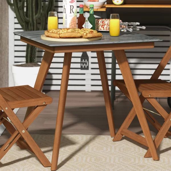 Tripula Palen Wooden Dining Table | Wayfair Professional
