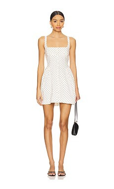 Free People Printed Astrid Mini Dress in Ivory Combo from Revolve.com | Revolve Clothing (Global)