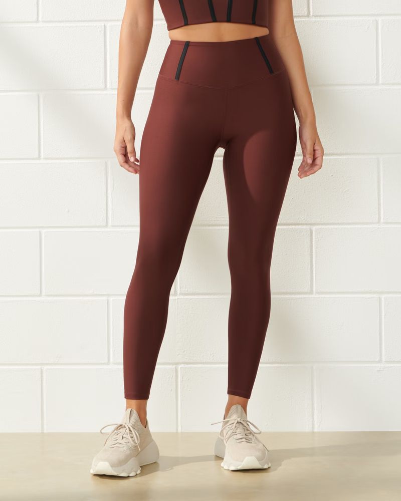 YPB sculptLUX Curve Love 7/8-Length Leggings | Abercrombie & Fitch (US)