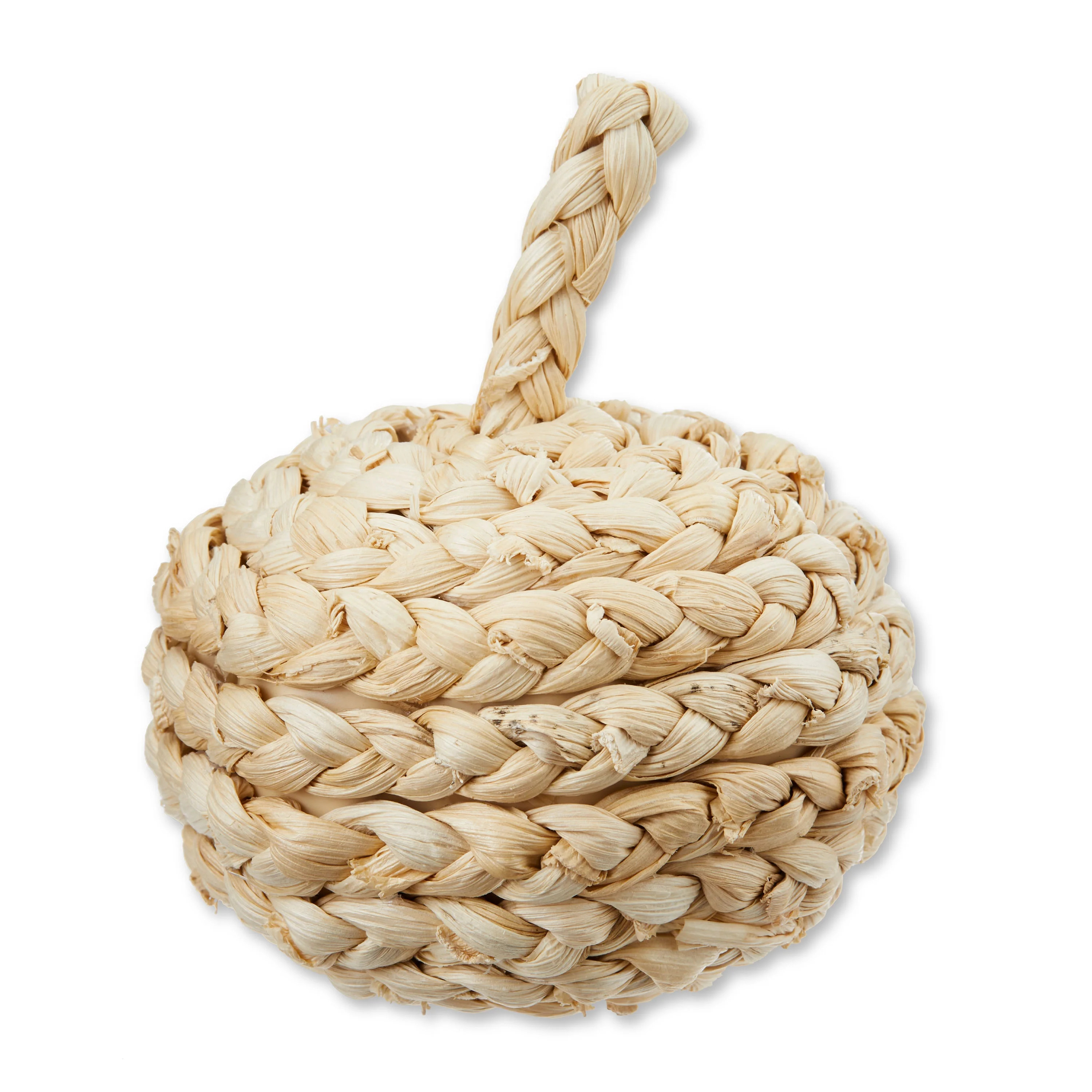 4.3-in Harvest Woven Corn Husk Pumpkin, Light Brown, Tabletop Decoration, Way to Celebrate! | Walmart (US)