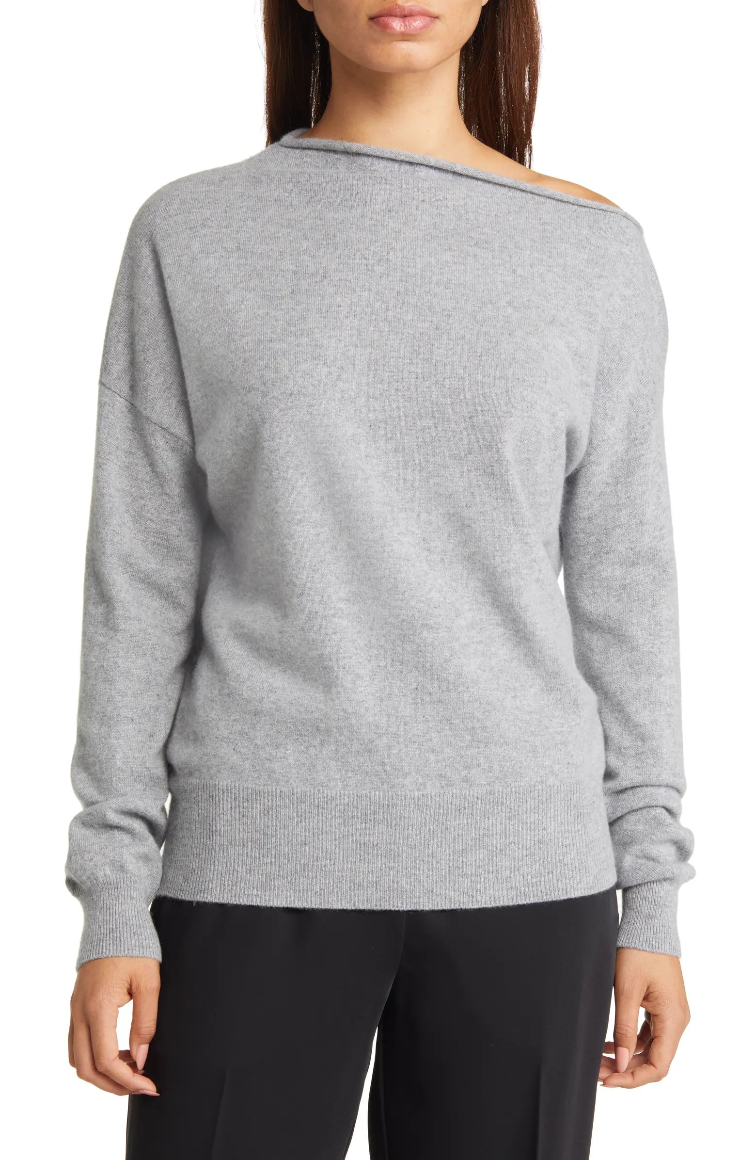 Off the Shoulder Cashmere Sweater | Nordstrom