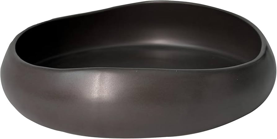 Modern Art Decorated Bowl \u2013 Ceramic Fruit Bowl for Kitchen Counter, Contemporary Party Bowl ... | Amazon (US)