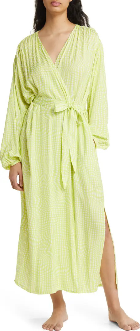 Long Sleeve Satin Robe | Nordstrom
