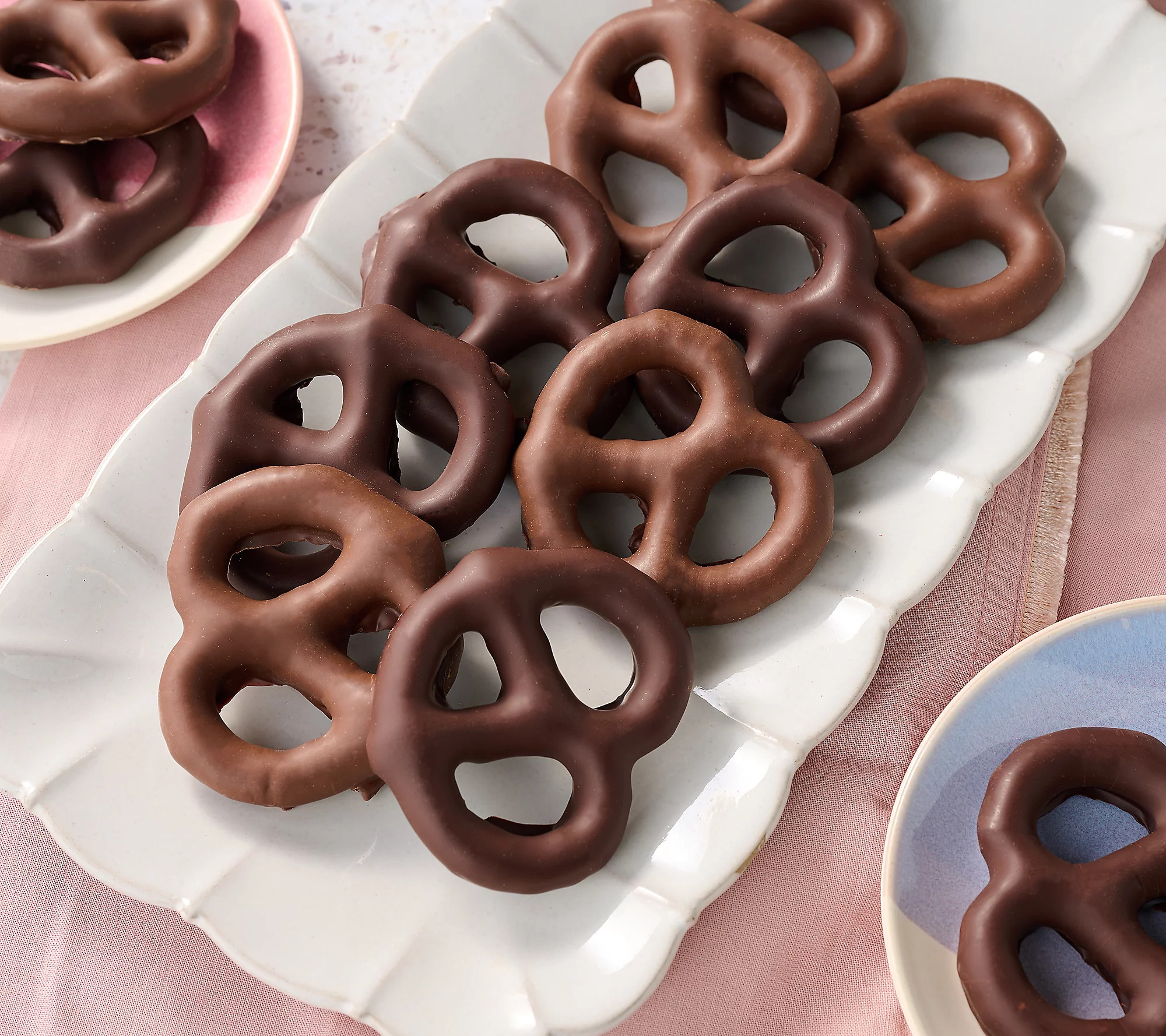 SH12/8 Landies Candies 12pc Sugar FreeChoco Pretzels | QVC
