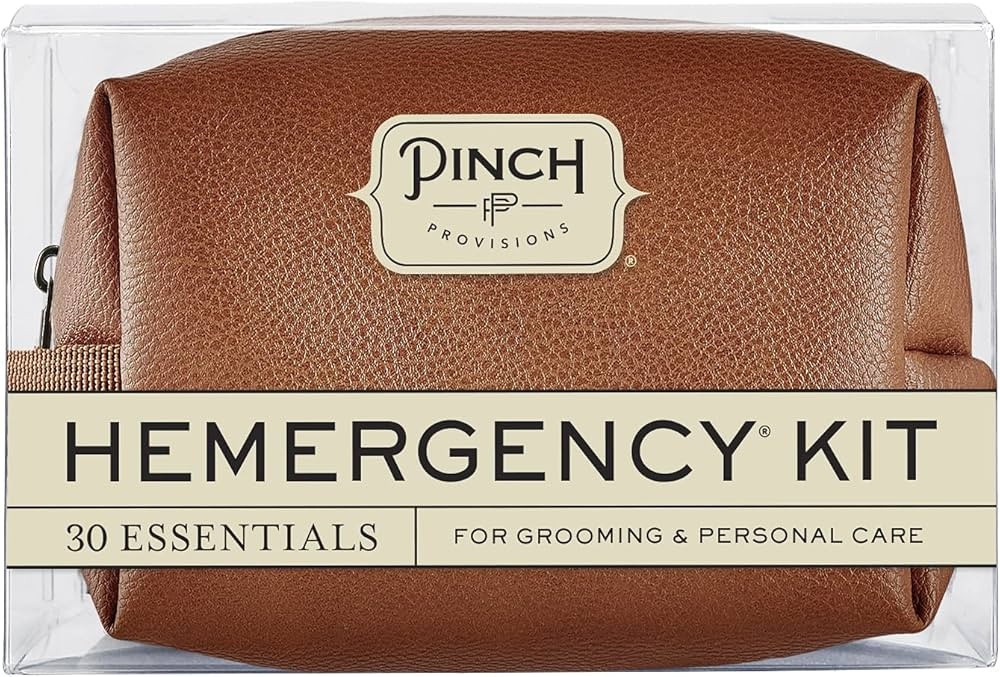 Pinch Provisions Hemergency Kit for Men, Includes 30 Style & Grooming Essentials, Gift & Accessor... | Amazon (US)