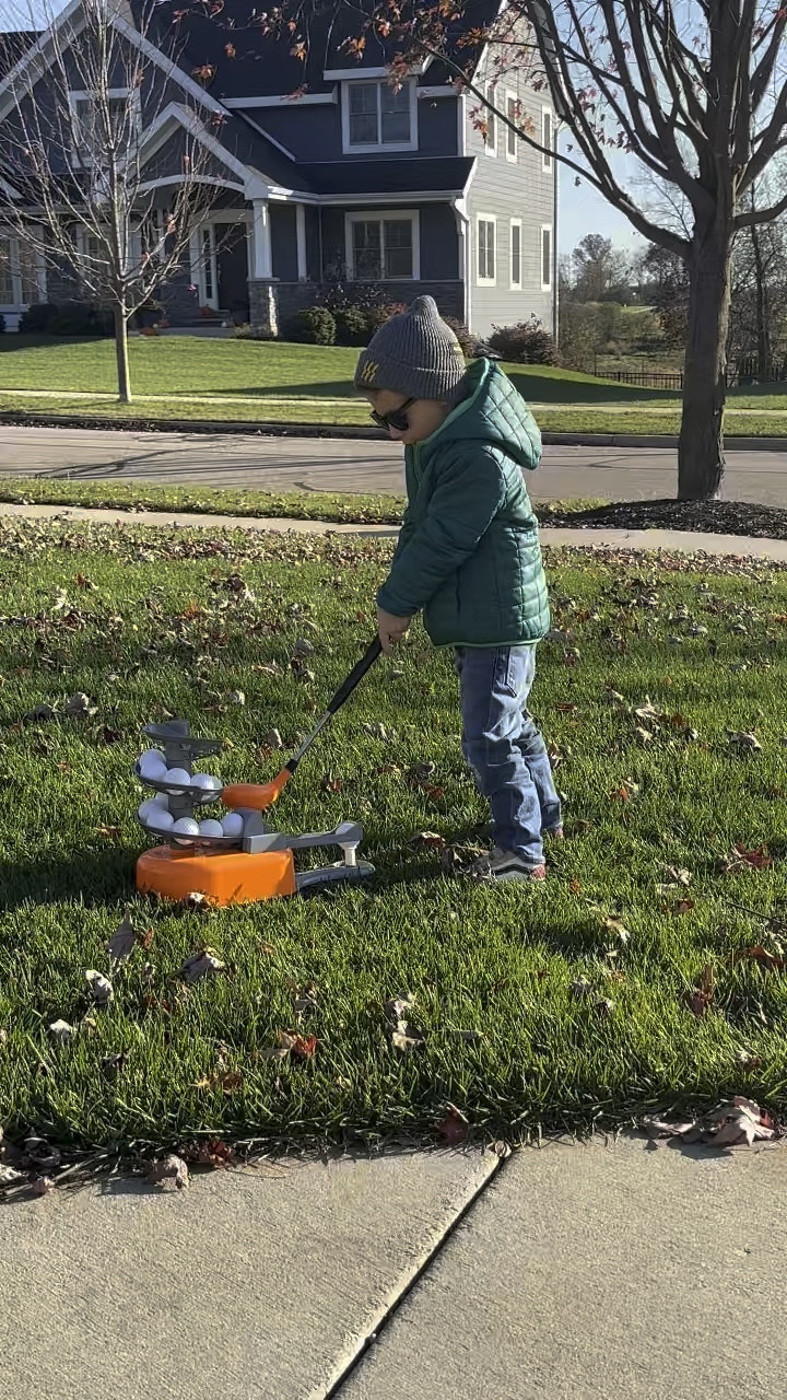 Self feeding children’s golf toy ⛳️ 

#LTKKids #LTKSeasonal #LTKFamily